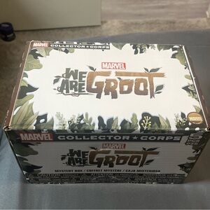 Funko Pop!Marvel Collector Corps 5 Pieces We Are Groot Mystery Box Size S